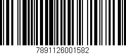 Código de barras (EAN, GTIN, SKU, ISBN): '7891126001582'