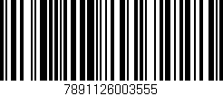 Código de barras (EAN, GTIN, SKU, ISBN): '7891126003555'
