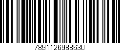 Código de barras (EAN, GTIN, SKU, ISBN): '7891126988630'