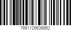 Código de barras (EAN, GTIN, SKU, ISBN): '7891128839862'