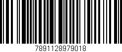 Código de barras (EAN, GTIN, SKU, ISBN): '7891128979018'