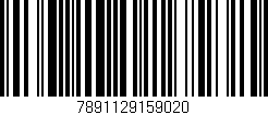 Código de barras (EAN, GTIN, SKU, ISBN): '7891129159020'