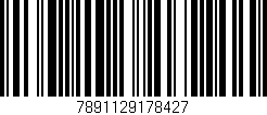 Código de barras (EAN, GTIN, SKU, ISBN): '7891129178427'