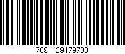 Código de barras (EAN, GTIN, SKU, ISBN): '7891129179783'