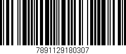 Código de barras (EAN, GTIN, SKU, ISBN): '7891129180307'