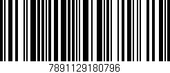Código de barras (EAN, GTIN, SKU, ISBN): '7891129180796'