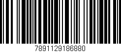 Código de barras (EAN, GTIN, SKU, ISBN): '7891129186880'