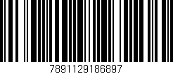 Código de barras (EAN, GTIN, SKU, ISBN): '7891129186897'