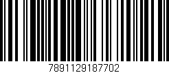 Código de barras (EAN, GTIN, SKU, ISBN): '7891129187702'