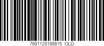 Código de barras (EAN, GTIN, SKU, ISBN): '7891129188815_OLD'