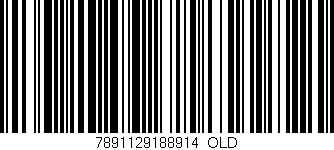 Código de barras (EAN, GTIN, SKU, ISBN): '7891129188914_OLD'