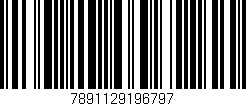 Código de barras (EAN, GTIN, SKU, ISBN): '7891129196797'