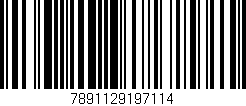 Código de barras (EAN, GTIN, SKU, ISBN): '7891129197114'