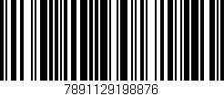 Código de barras (EAN, GTIN, SKU, ISBN): '7891129198876'