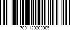 Código de barras (EAN, GTIN, SKU, ISBN): '7891129200005'