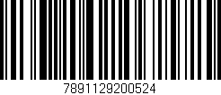 Código de barras (EAN, GTIN, SKU, ISBN): '7891129200524'