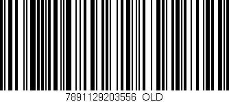 Código de barras (EAN, GTIN, SKU, ISBN): '7891129203556_OLD'