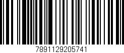 Código de barras (EAN, GTIN, SKU, ISBN): '7891129205741'