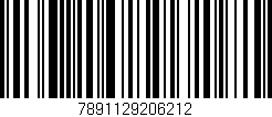 Código de barras (EAN, GTIN, SKU, ISBN): '7891129206212'