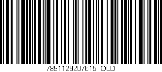 Código de barras (EAN, GTIN, SKU, ISBN): '7891129207615_OLD'