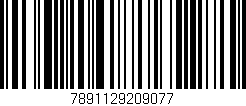 Código de barras (EAN, GTIN, SKU, ISBN): '7891129209077'
