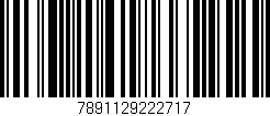 Código de barras (EAN, GTIN, SKU, ISBN): '7891129222717'