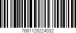 Código de barras (EAN, GTIN, SKU, ISBN): '7891129224032'