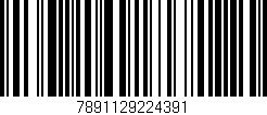 Código de barras (EAN, GTIN, SKU, ISBN): '7891129224391'