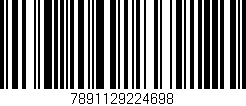 Código de barras (EAN, GTIN, SKU, ISBN): '7891129224698'