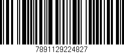 Código de barras (EAN, GTIN, SKU, ISBN): '7891129224827'