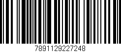 Código de barras (EAN, GTIN, SKU, ISBN): '7891129227248'