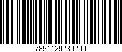 Código de barras (EAN, GTIN, SKU, ISBN): '7891129230200'
