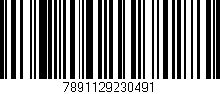 Código de barras (EAN, GTIN, SKU, ISBN): '7891129230491'