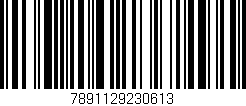 Código de barras (EAN, GTIN, SKU, ISBN): '7891129230613'