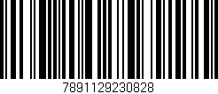 Código de barras (EAN, GTIN, SKU, ISBN): '7891129230828'