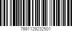 Código de barras (EAN, GTIN, SKU, ISBN): '7891129232501'