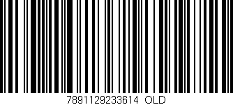 Código de barras (EAN, GTIN, SKU, ISBN): '7891129233614_OLD'