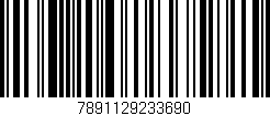 Código de barras (EAN, GTIN, SKU, ISBN): '7891129233690'