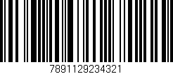 Código de barras (EAN, GTIN, SKU, ISBN): '7891129234321'