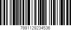 Código de barras (EAN, GTIN, SKU, ISBN): '7891129234536'