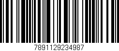 Código de barras (EAN, GTIN, SKU, ISBN): '7891129234987'