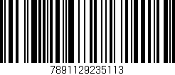 Código de barras (EAN, GTIN, SKU, ISBN): '7891129235113'