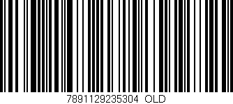 Código de barras (EAN, GTIN, SKU, ISBN): '7891129235304_OLD'