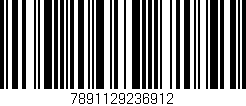 Código de barras (EAN, GTIN, SKU, ISBN): '7891129236912'