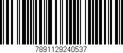 Código de barras (EAN, GTIN, SKU, ISBN): '7891129240537'