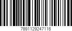 Código de barras (EAN, GTIN, SKU, ISBN): '7891129247116'
