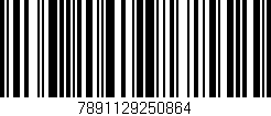 Código de barras (EAN, GTIN, SKU, ISBN): '7891129250864'