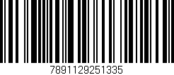 Código de barras (EAN, GTIN, SKU, ISBN): '7891129251335'