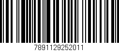Código de barras (EAN, GTIN, SKU, ISBN): '7891129252011'
