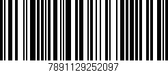 Código de barras (EAN, GTIN, SKU, ISBN): '7891129252097'